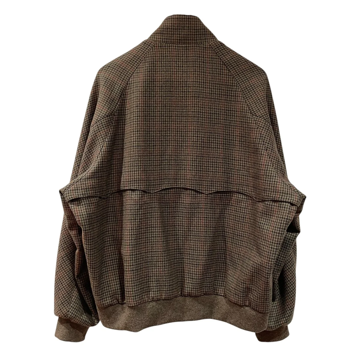 Classic Houndstooth Harrington JacketジップブルゾンBHS24F027Hdt - Image 2