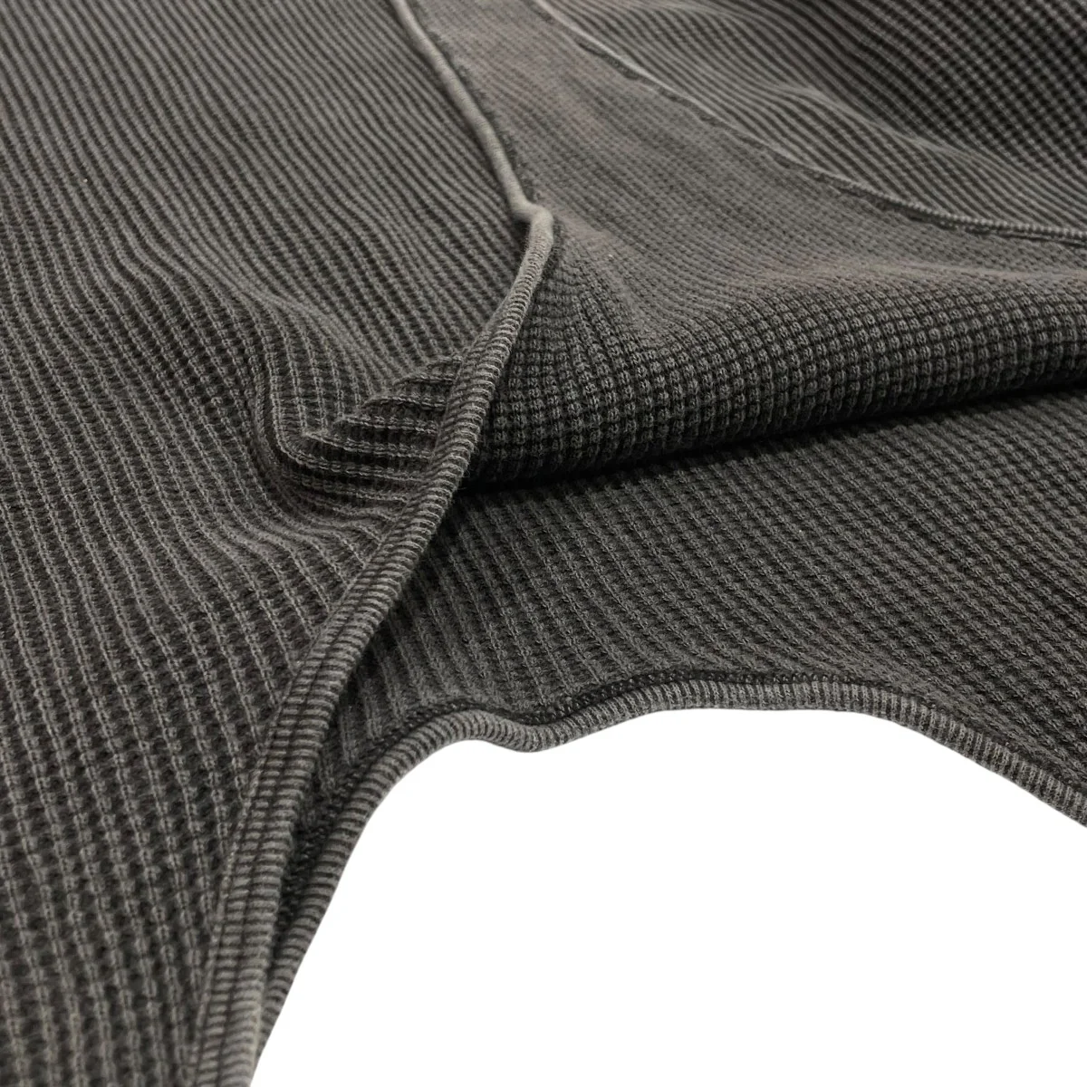 WAFFLE TAIL LONGSLEEVE TOPクルーネックカットソーpd25sc01 - Image 5