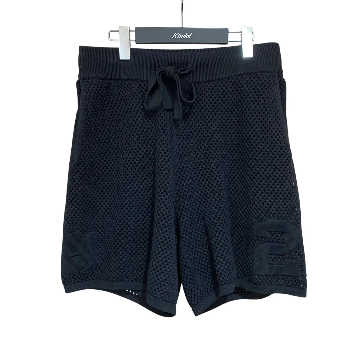 SRAMKNSH1023SMREGY0 MA LOGO MESH SHORTS