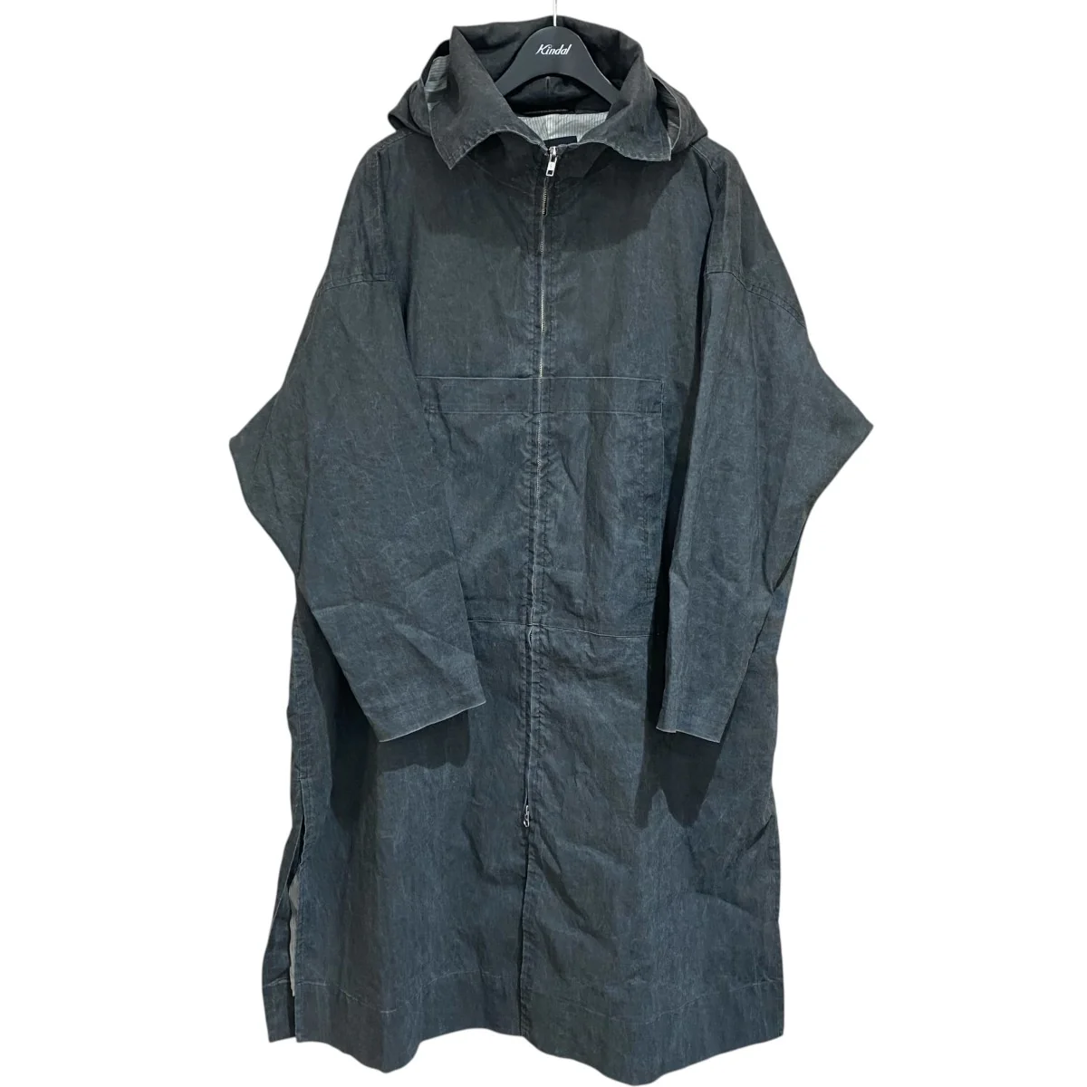 RAMIE／NYLON PIGMENT COATING BIG ANORAK COATYT-C02-328