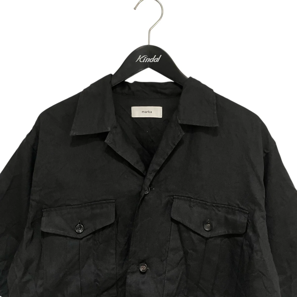 ORGANIC RAMIE O．X OFFICER SHIRT半袖シャツM23A-13SH01B - Image 3