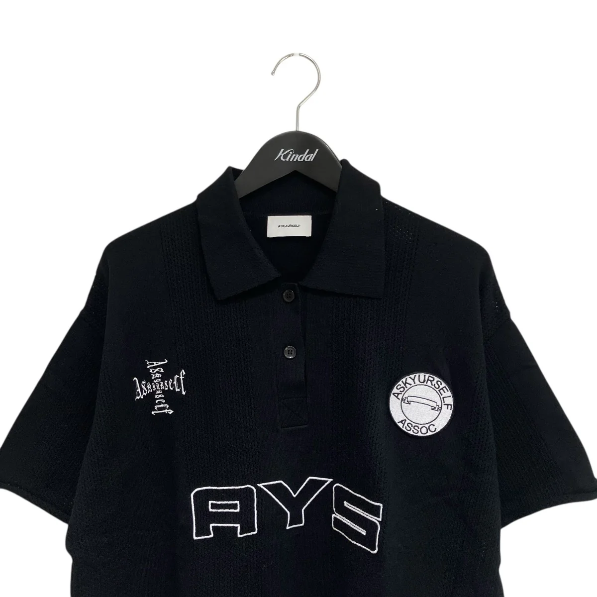 25SSSOCCER KNIT JERSEY SSポロシャツ - Image 3