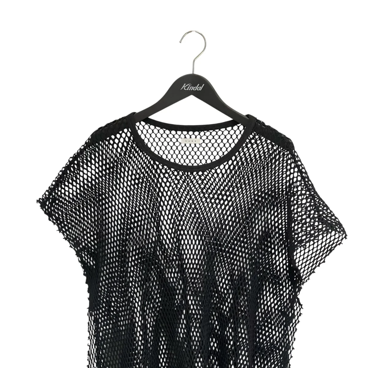 MESH TAPED NO SLEEVE TEE半袖ニットNMCU-015 - Image 3