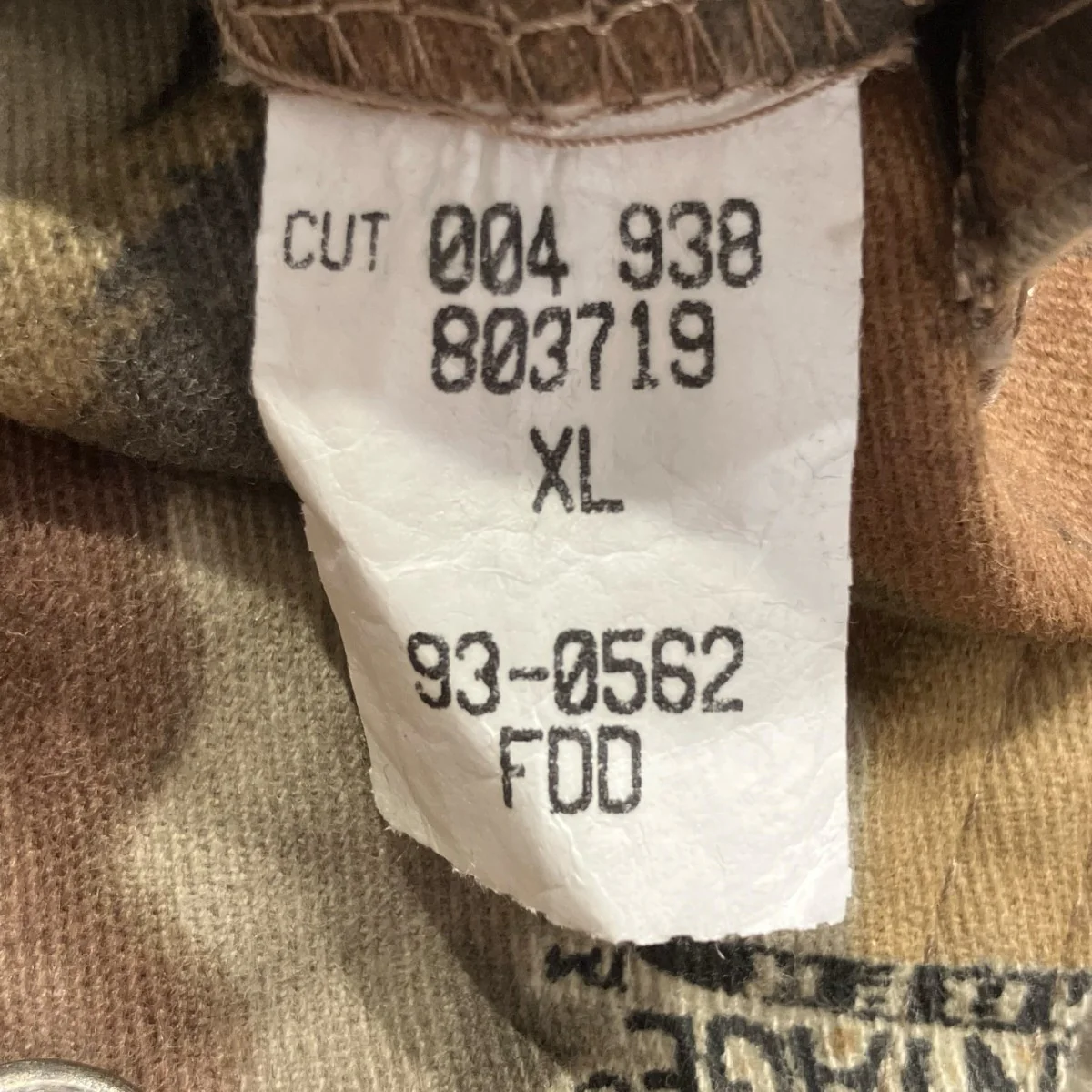 カナダ製 90s Cabelas  リアルツリーオーバーオール - Image 6
