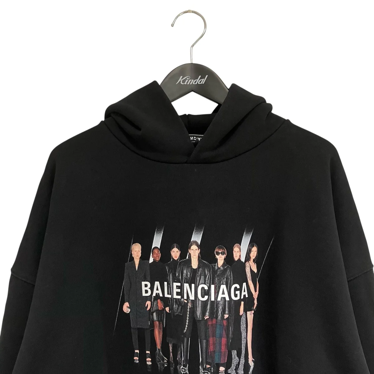 20AWREAL BALENCIAGA PRINTED HOODIE長袖パーカー620947 - Image 3