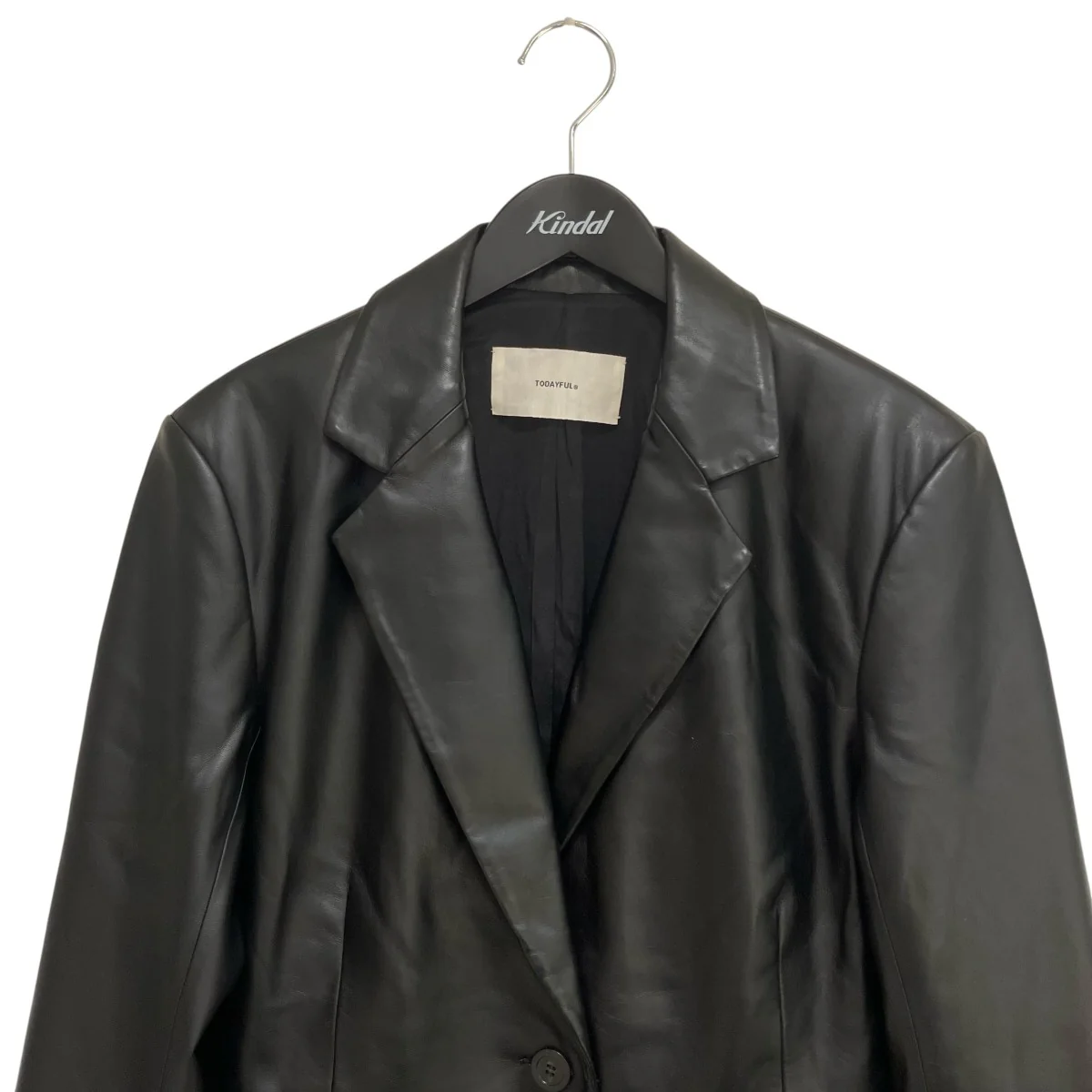 23AWEcoleather Tailored Jacketテーラードジャケット12410102 - Image 3