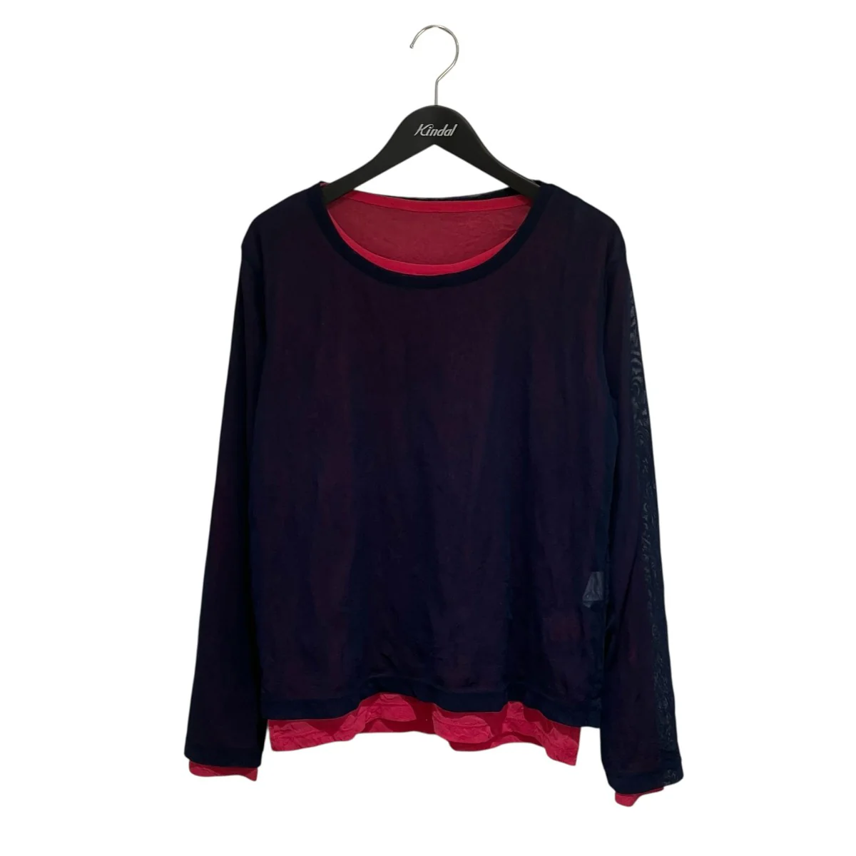 22SSレイヤードカットソー長袖TシャツYG-T51-556