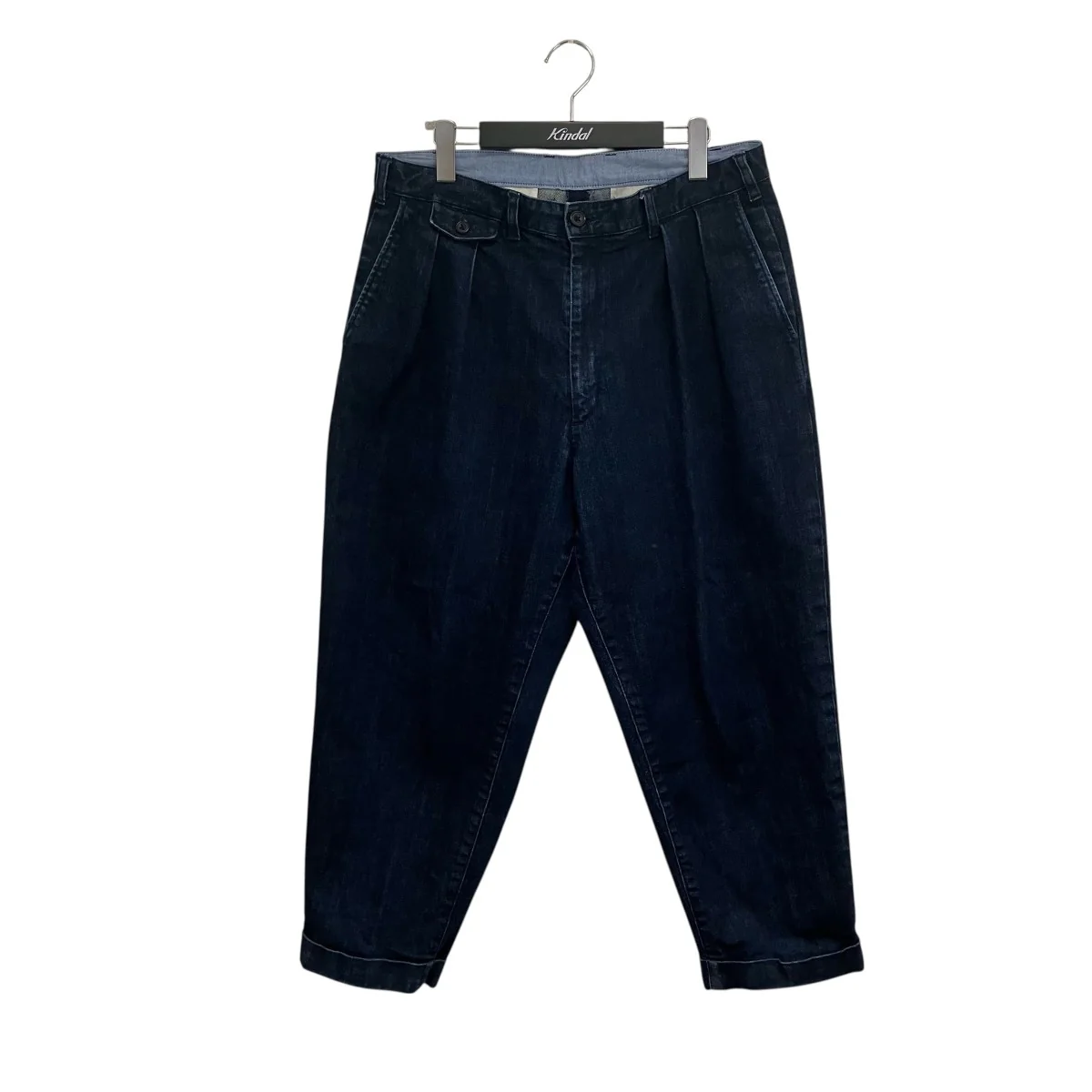 2 Pleats Tapered Denimデニムパンツ38-23-0104-578
