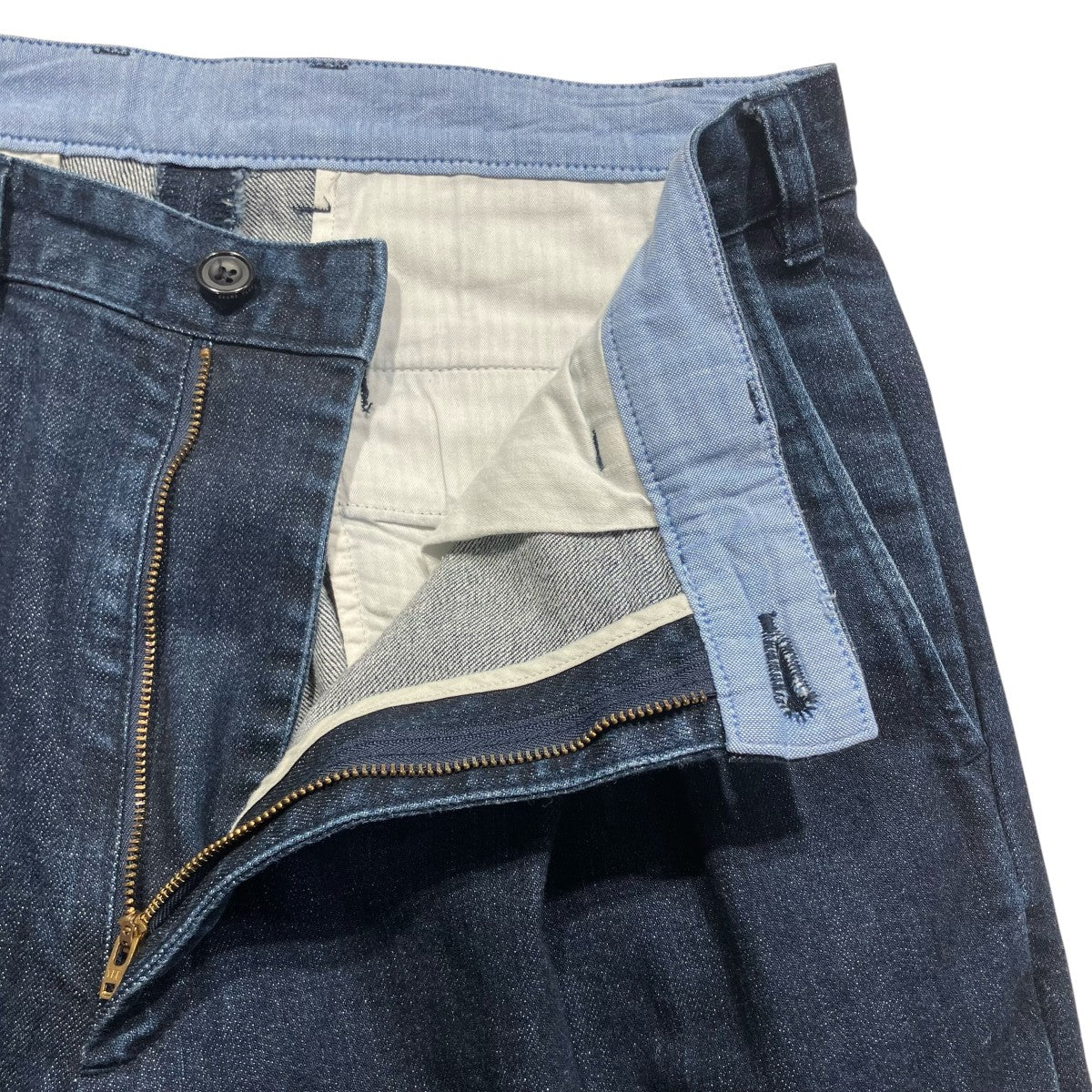 2 Pleats Tapered Denimデニムパンツ38-23-0104-578 - Image 5