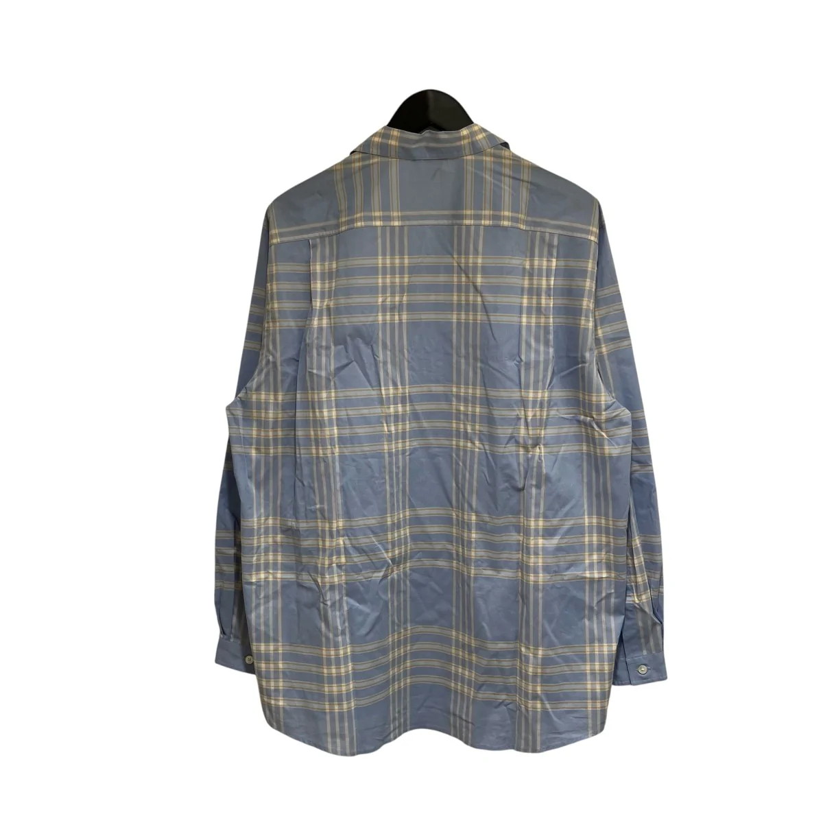 25SSWASHED FINX TYPEWRITER CHECK P O SHIRT長袖シャツA25SS02TC - Image 2