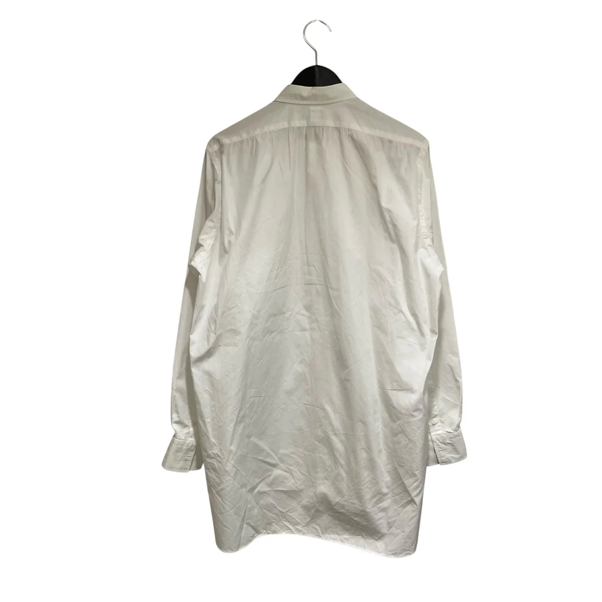 コットンポプリンレギュラーカラーシャツ長袖シャツSHIRT 001 - Image 2