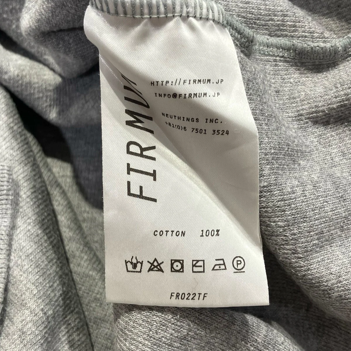 コットンカーディガンリブ 長袖ワイドプルオーバ-長袖TシャツFR022TF - Image 6