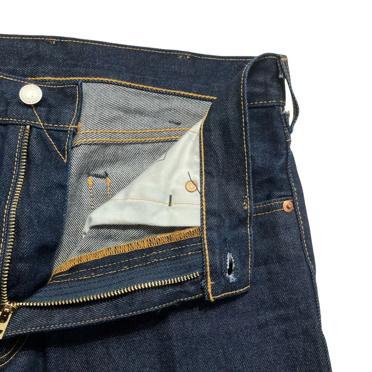 517 EVI’S PREMIUM ビッグE MAKE IT YOURS RIGID リジットデニムパンツ9-00517-0236 - Image 5