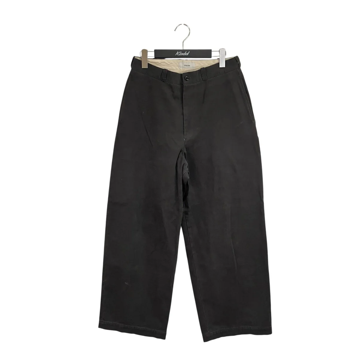25AWNEW U．S ARMY TROUSERS - ORGANIC COTTON GABARDINEワイドパンツM25D07PT01C