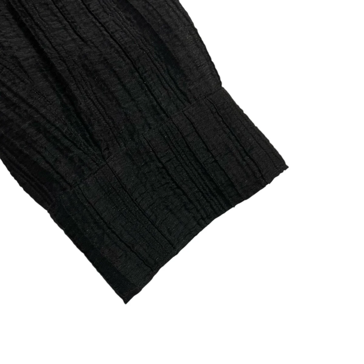 Sheer Yoryu ShirtsBlack長袖シャツ - Image 4