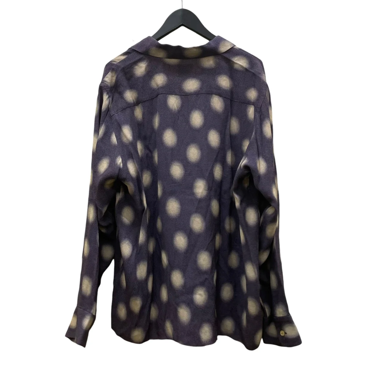 Cut-Off Bottom Classic Shirtカットオフボトムクラシックシャツ ポルカドット 長袖シャツGL092 - Image 2