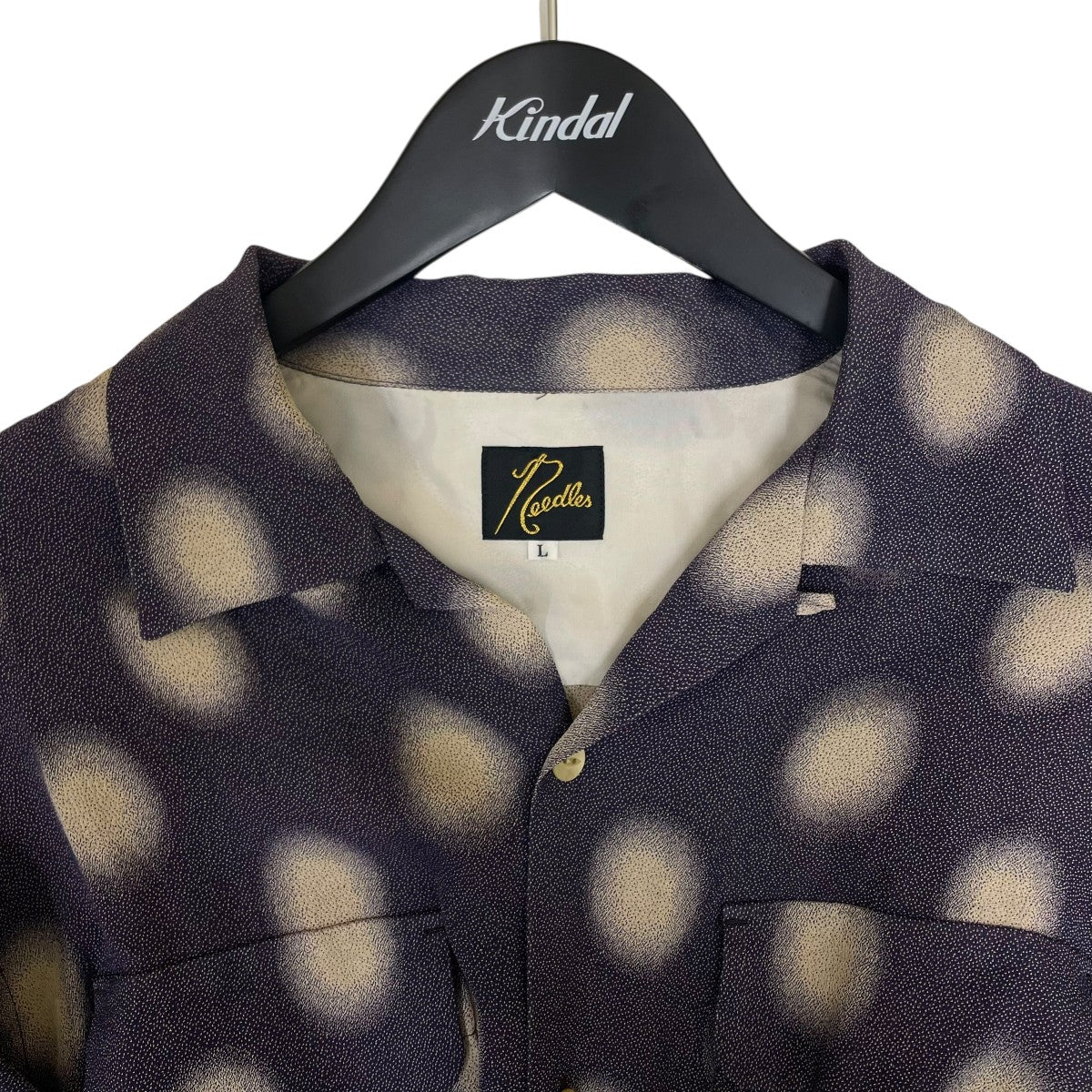 Cut-Off Bottom Classic Shirtカットオフボトムクラシックシャツ ポルカドット 長袖シャツGL092 - Image 3