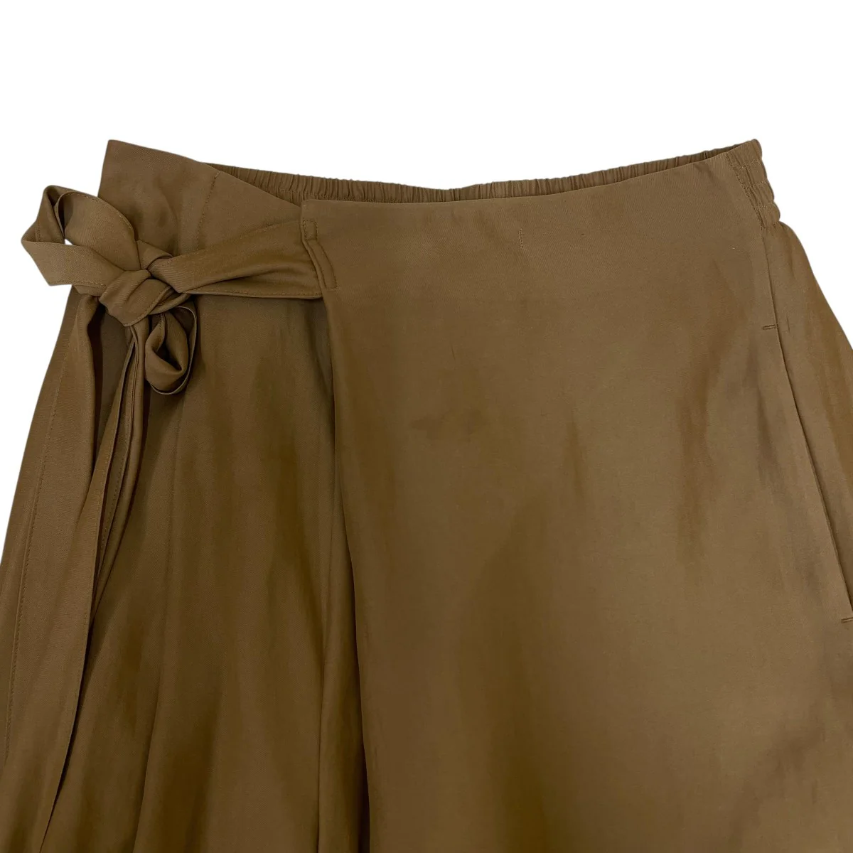 24SSSHEER TWILL WIDE LEG PANTSシアーツイルワイドレッグパンツ ガウチョパンツ241-13272 - Image 3