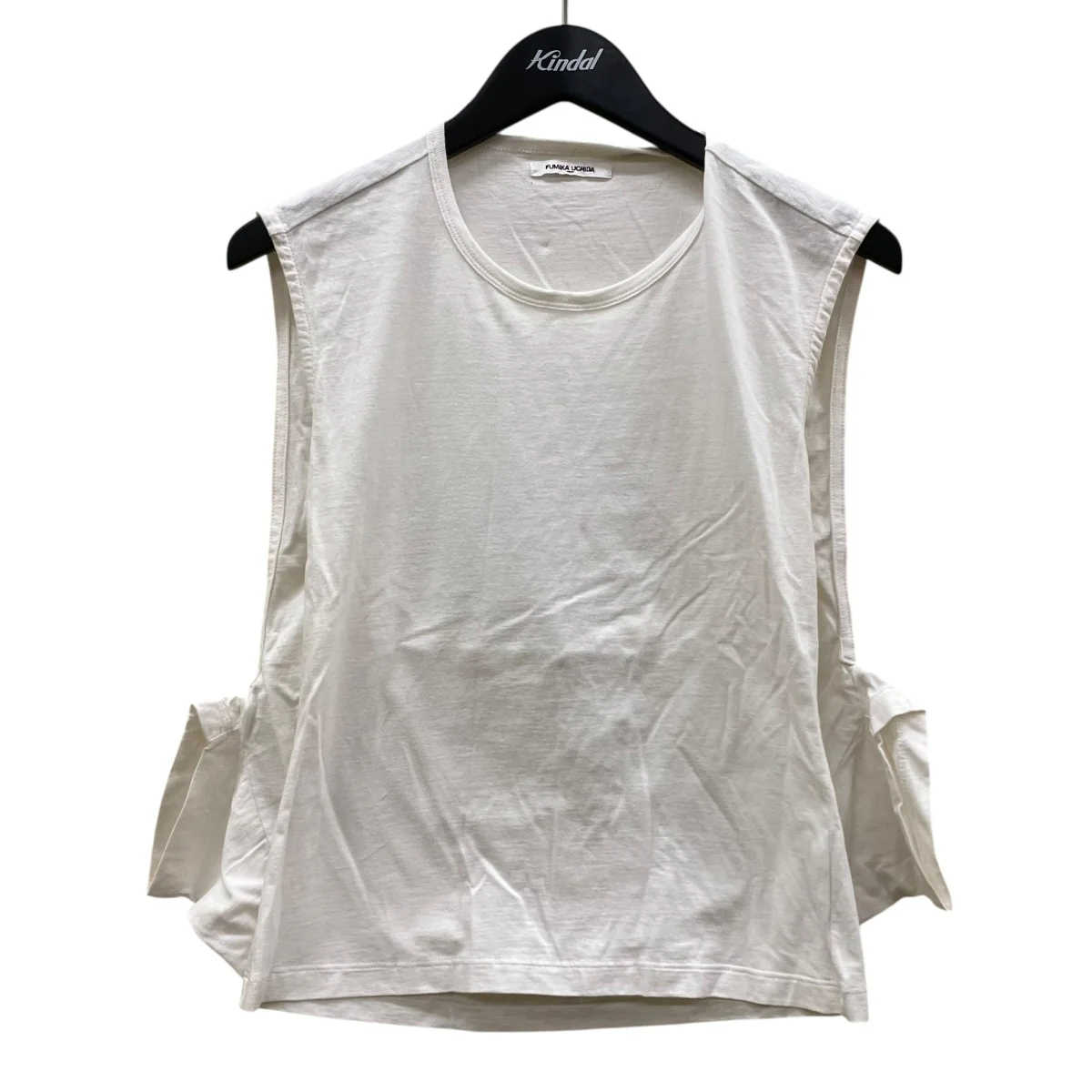 SEPARATE CHIBI SHORT-SLEEVE T-SHIRTSセパレートチビショートスリーブTシャツ 変形 コットンシャツFU-P-CS007