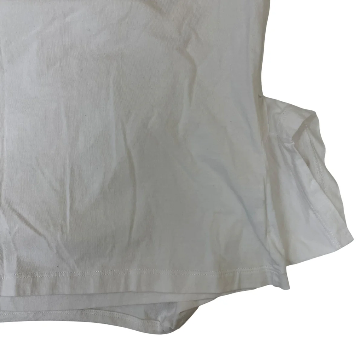 SEPARATE CHIBI SHORT-SLEEVE T-SHIRTSセパレートチビショートスリーブTシャツ 変形 コットンシャツFU-P-CS007 - Image 4