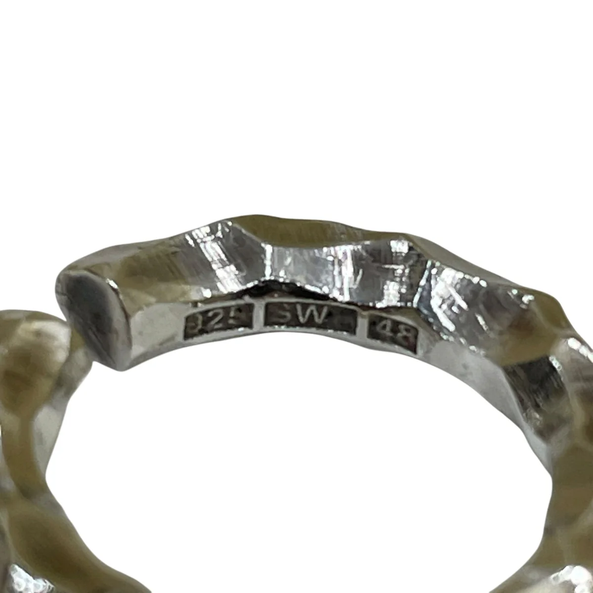 ROUND RING THICK CARVEDリング - Image 3