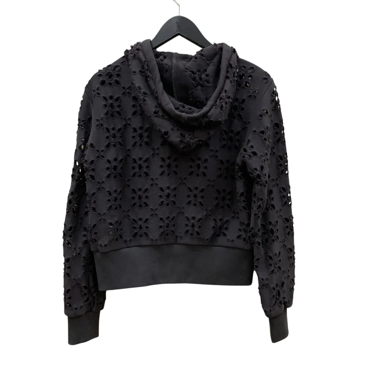Flower Hole Zip-Up Sweat ParkaジップパーカーMPFW-CS0324 - Image 2