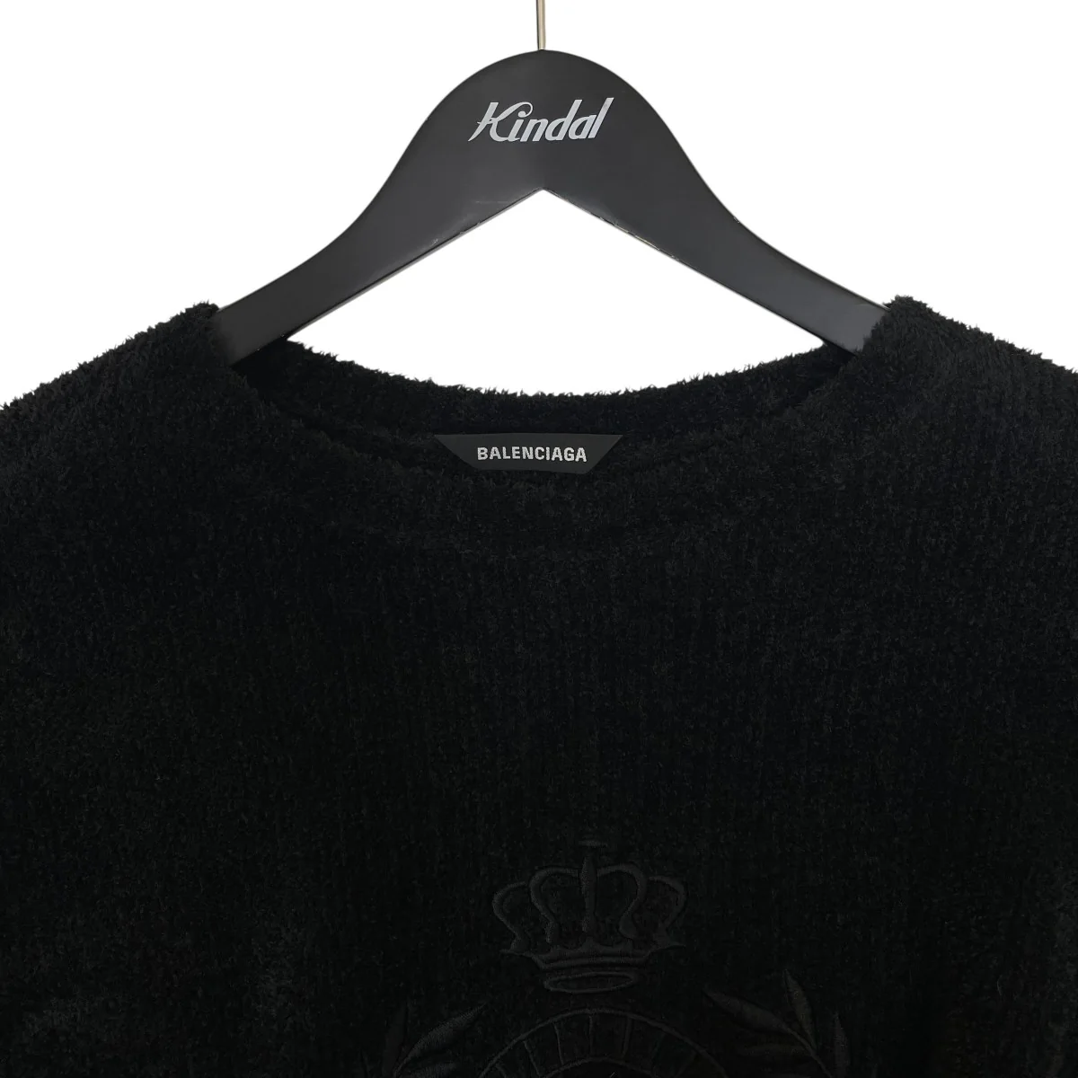 20AWBB Logo Pile Sweaterエンブレムロゴ 刺繍 起毛地 パイルニット スウェット651106 - Image 3