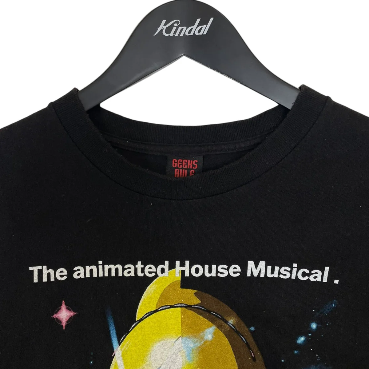 DAFT PUNK ＆Leiji Matsumoto GEEKS RULE 30 SILKSCREEN PRINTING T SHIRT 03インターステラ5555 半袖Tシャツ - Image 3