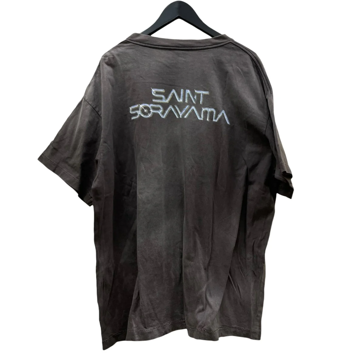 22SSSWEAT SHIRT SORAYAMAセクシーロボット ヴィンテージ加工 スウェット 半袖Tシャツ コットンTシャツSM S22 0000 73 - Image 2
