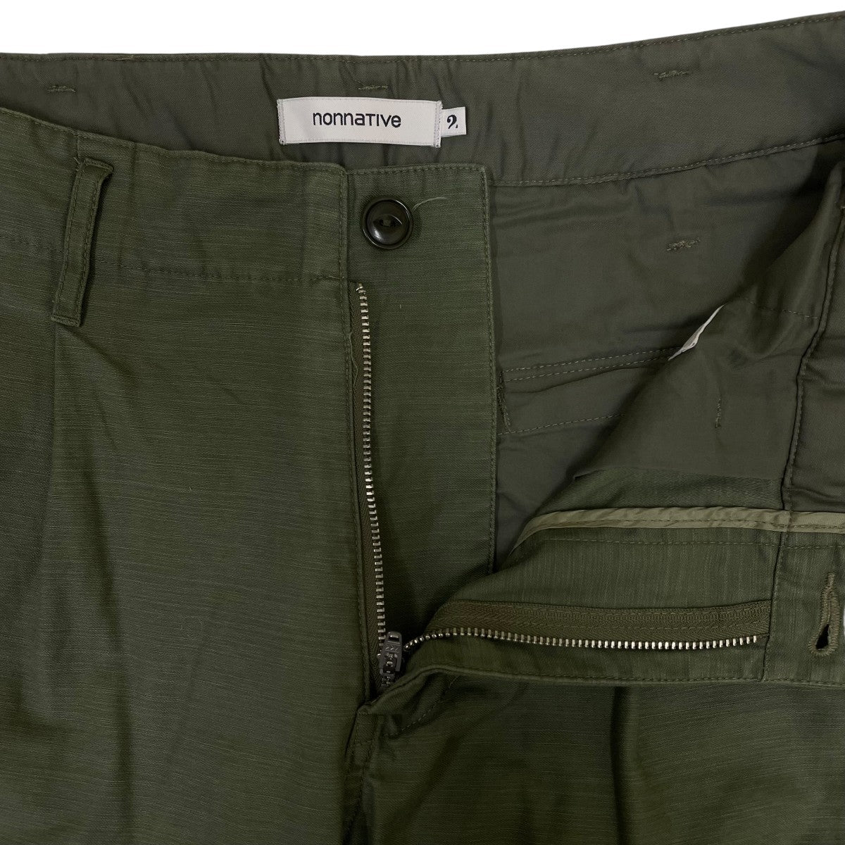 TROOPER 6P TROUSERS COTTON BACKSATIN PIGMENT DYEカーゴパンツNN-P4723 - Image 4