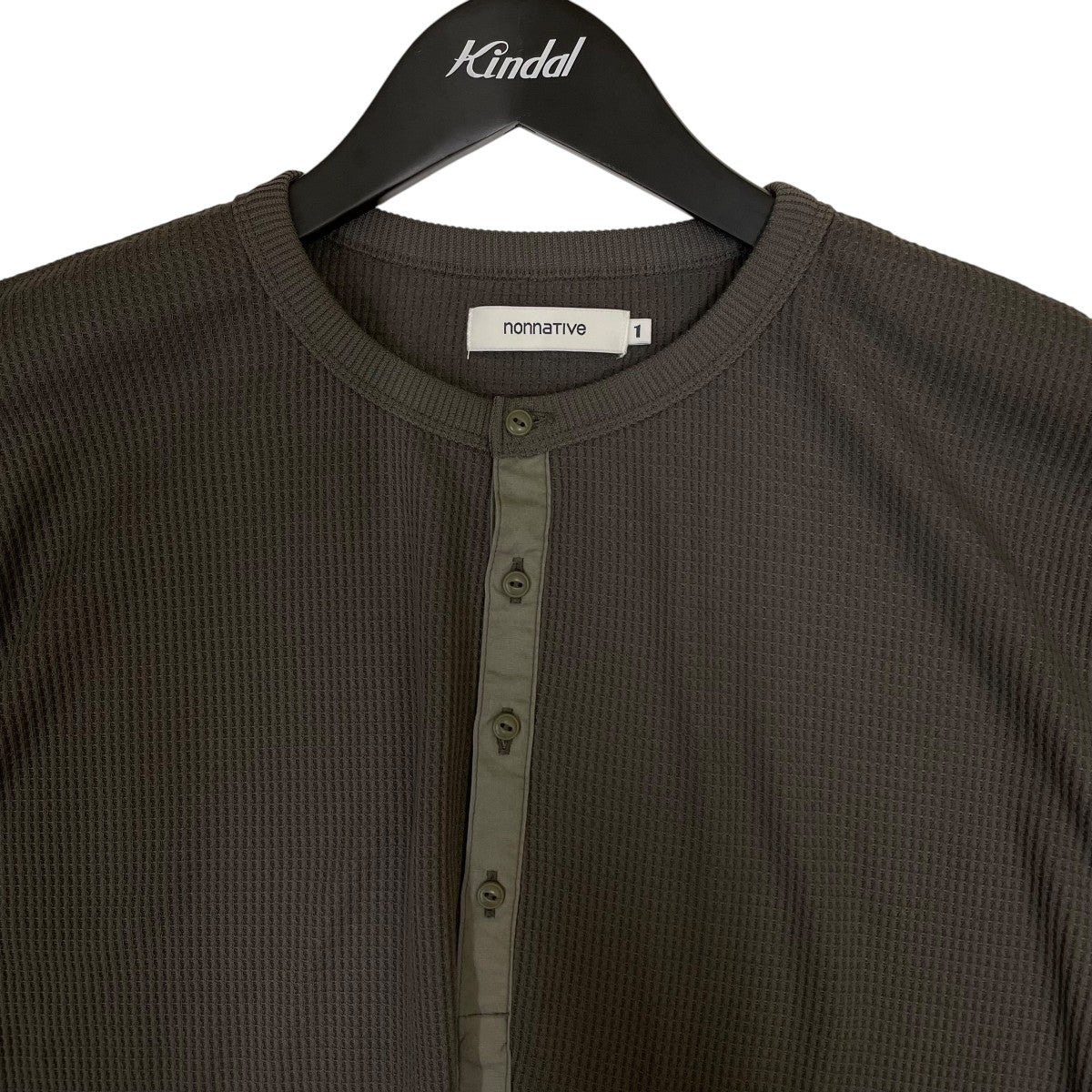 DWELLER L S HENRY NECK TEE POLARTEC THERMAL PROヘンリーネックカットソーNN-C4720 - Image 3