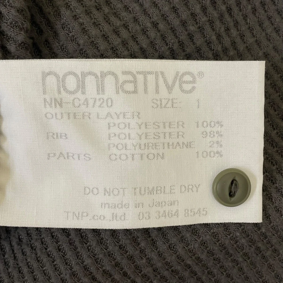 DWELLER L S HENRY NECK TEE POLARTEC THERMAL PROヘンリーネックカットソーNN-C4720 - Image 5