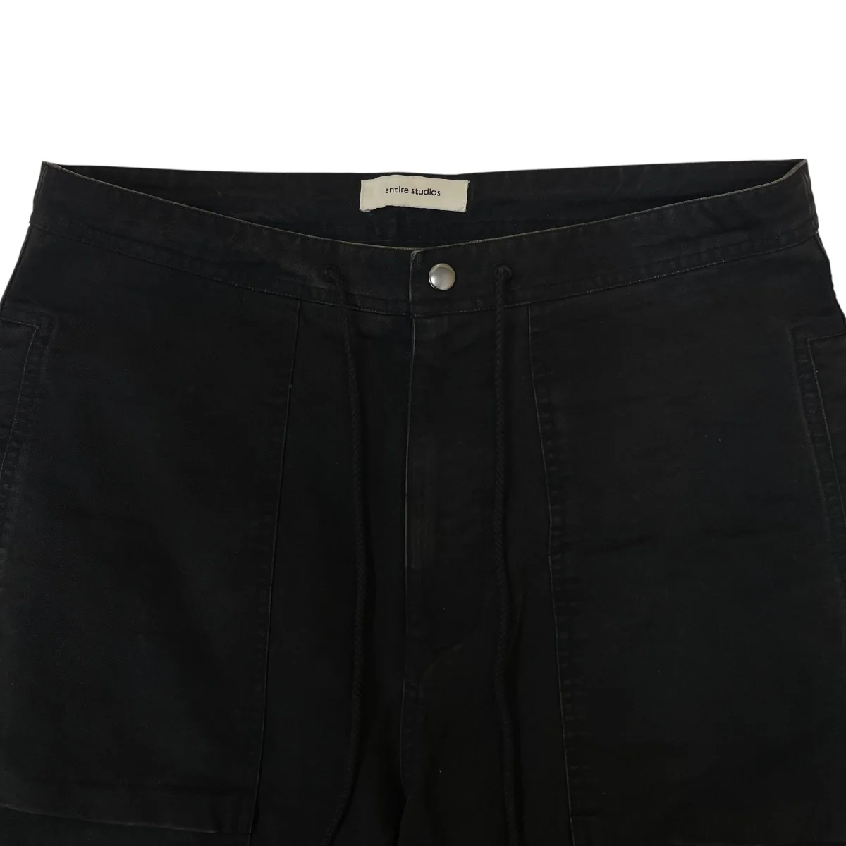 BARREN CARGO WASH BLACKカーゴパンツ ワイドパンツUNU-25-3009 - Image 3