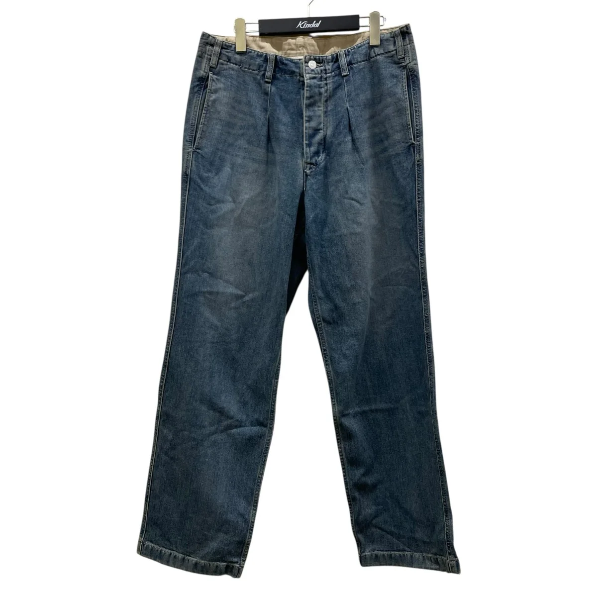 One-Tuck Denim PantsデニムパンツAOEFDN003ID