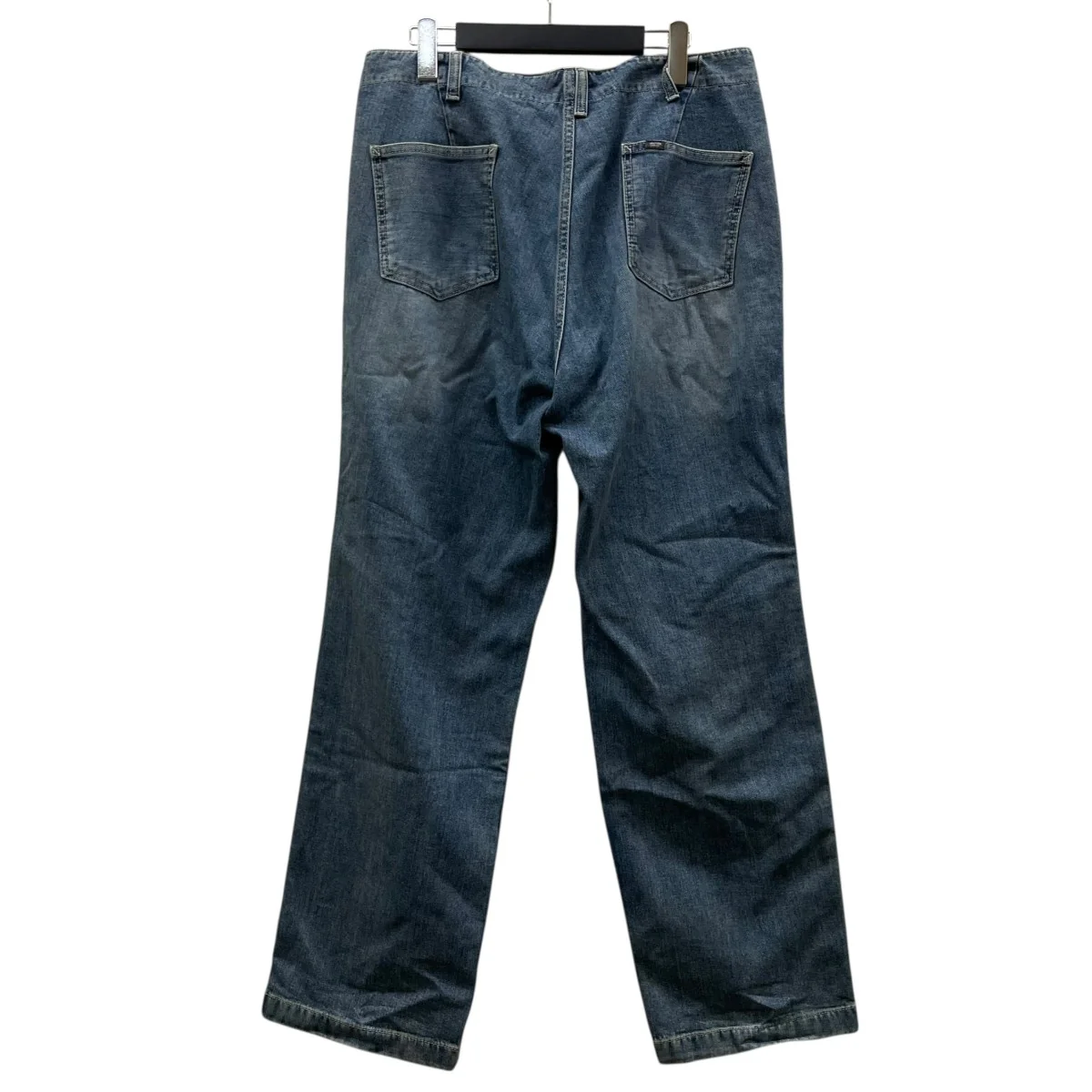 One-Tuck Denim PantsデニムパンツAOEFDN003ID - Image 2