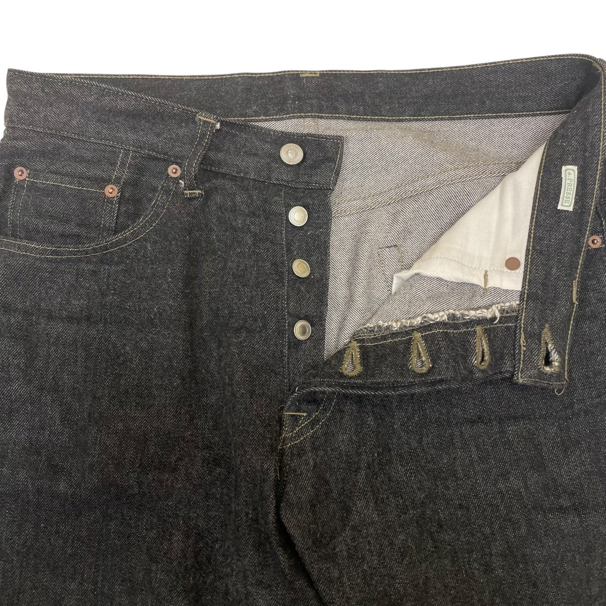 23AWBlack Washed Denim Pantsデニムパンツ23AAP 04 11H - Image 4