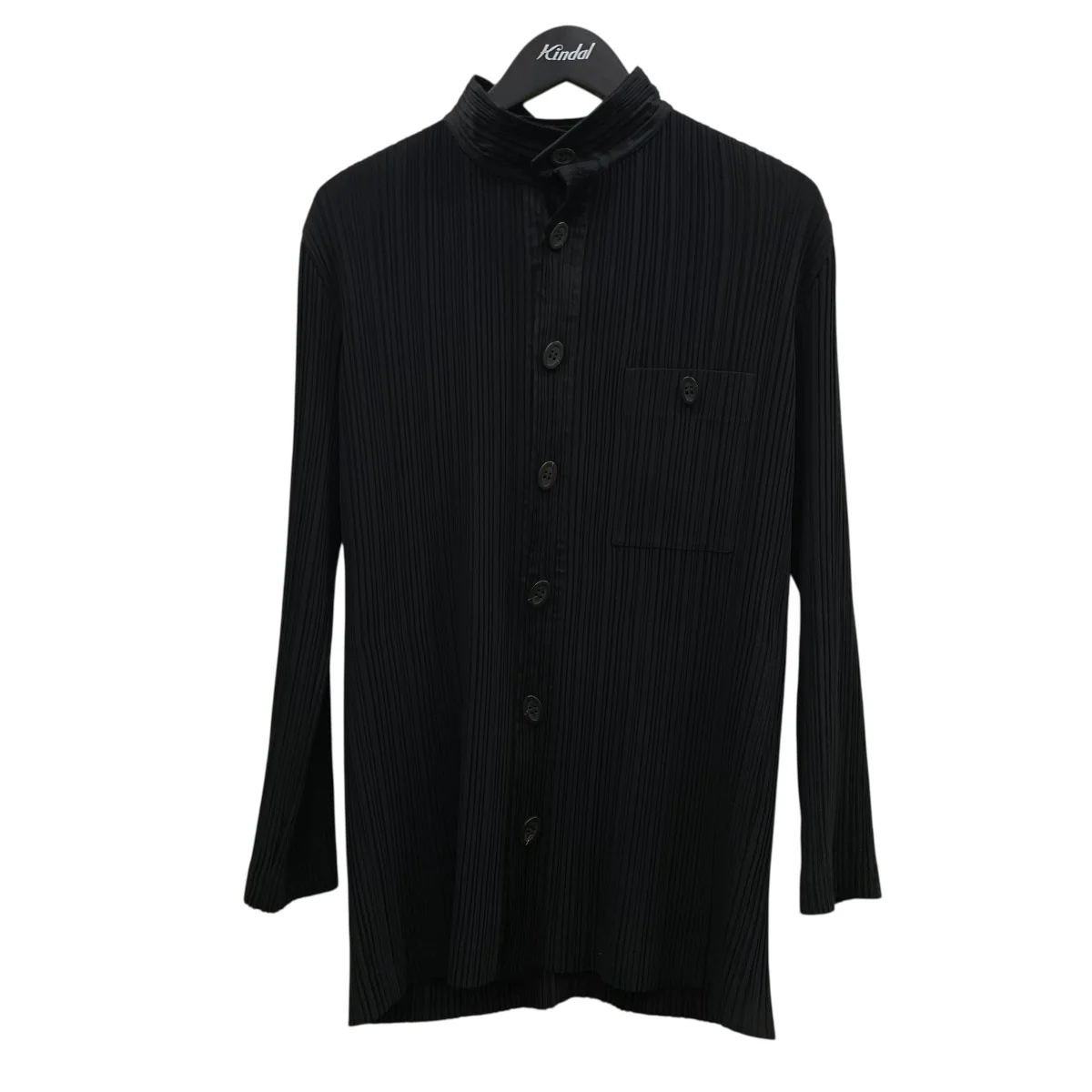 プリーツ加工 ロングシャツ ジャケットIM51-FD803