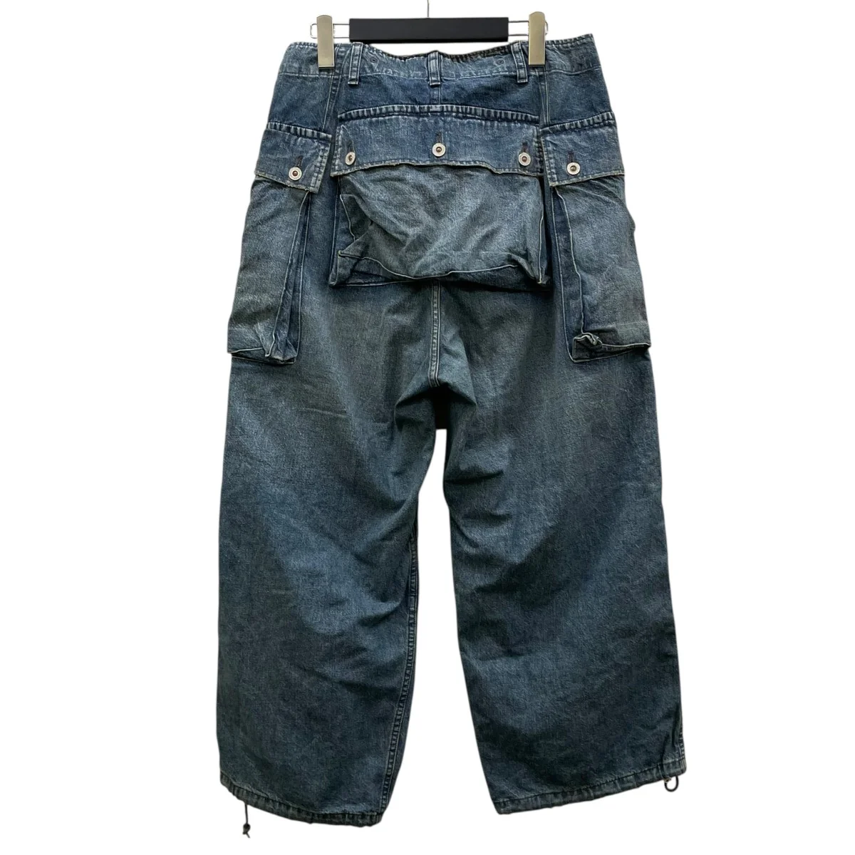 Nepdenim M44 Trousersワイドデニムパンツ カーゴパンツ23-030-HL-8080-1 - Image 2