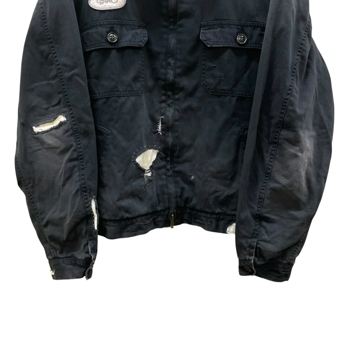26SSREMAKED TIMEWORN WORK JACKETジップジャケット - Image 4