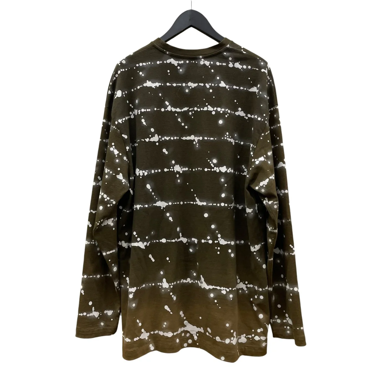 23SSスプラッター柄 ロングスリーブTシャツ 長袖カットソーJ21GC0118 - Image 2