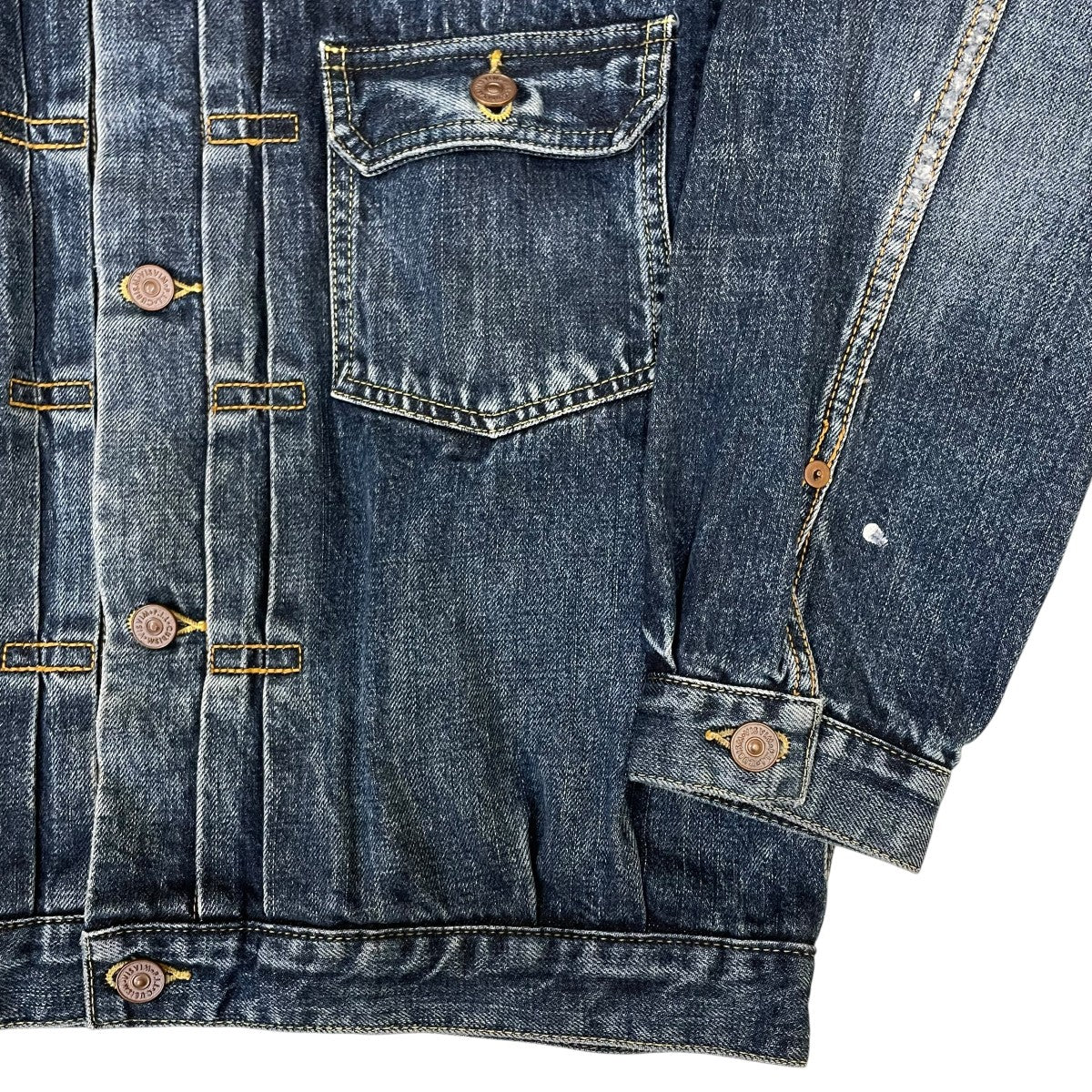 SS 101XX JKTペイント加工 デニムジャケット0124105006005 - Image 4