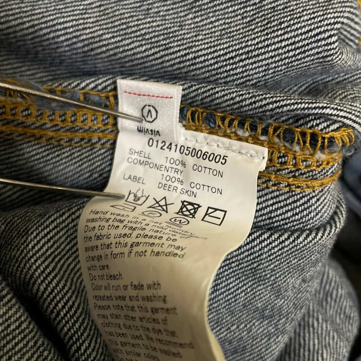 SS 101XX JKTペイント加工 デニムジャケット0124105006005 - Image 6