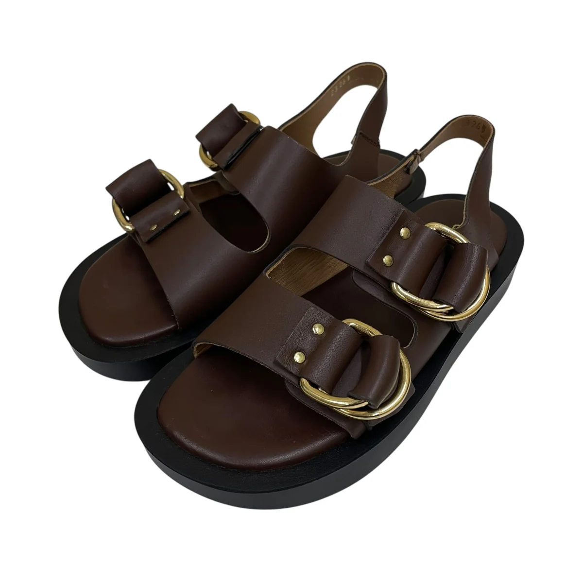 DOUBLE RING PLATFORM SANDALSダブルリングプラットフォームサンダル2326W