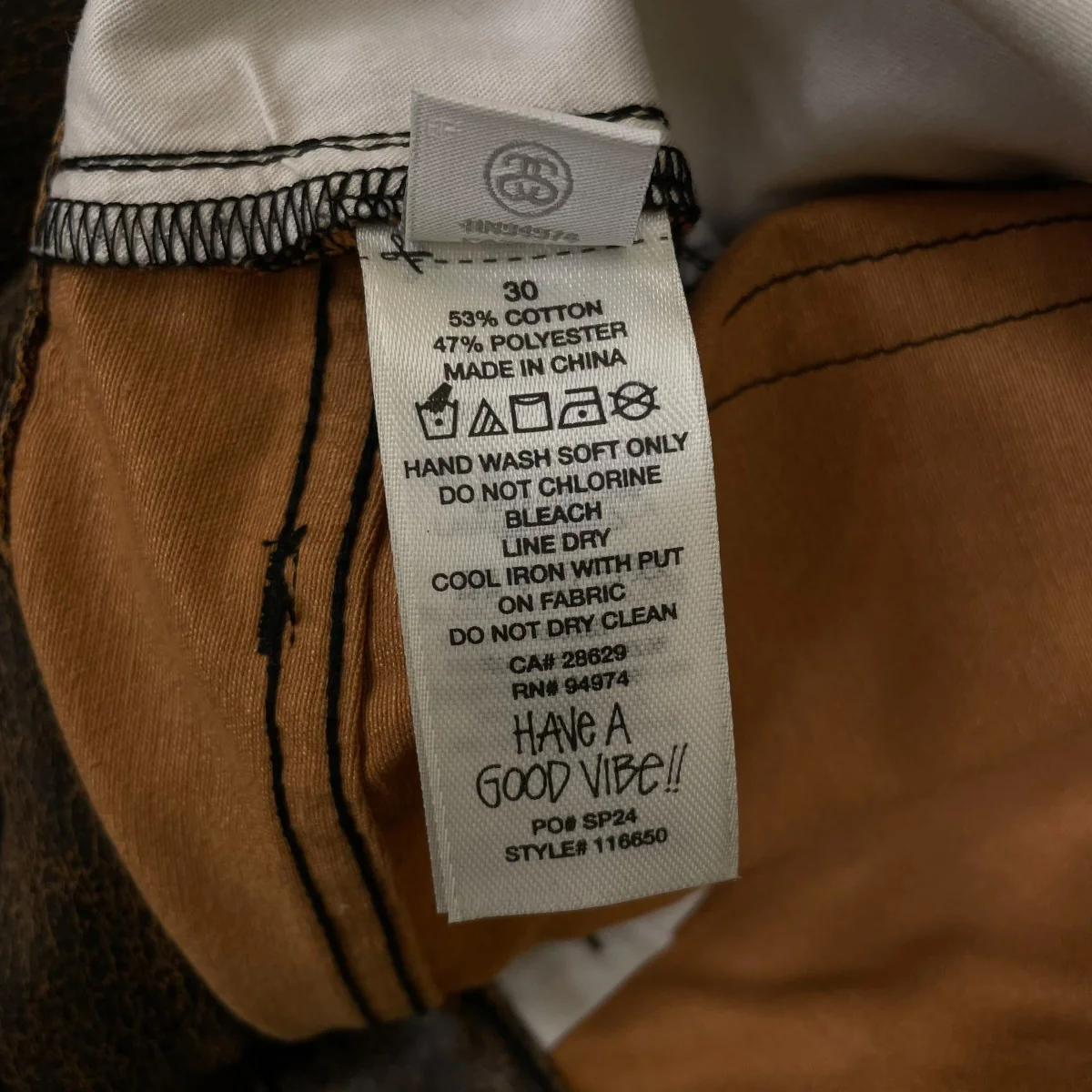 BIG OL JEAN COATED COTTONビッグオールジーンコーテッドコットン コーティング加工 バギージーンズ116850 - Image 7