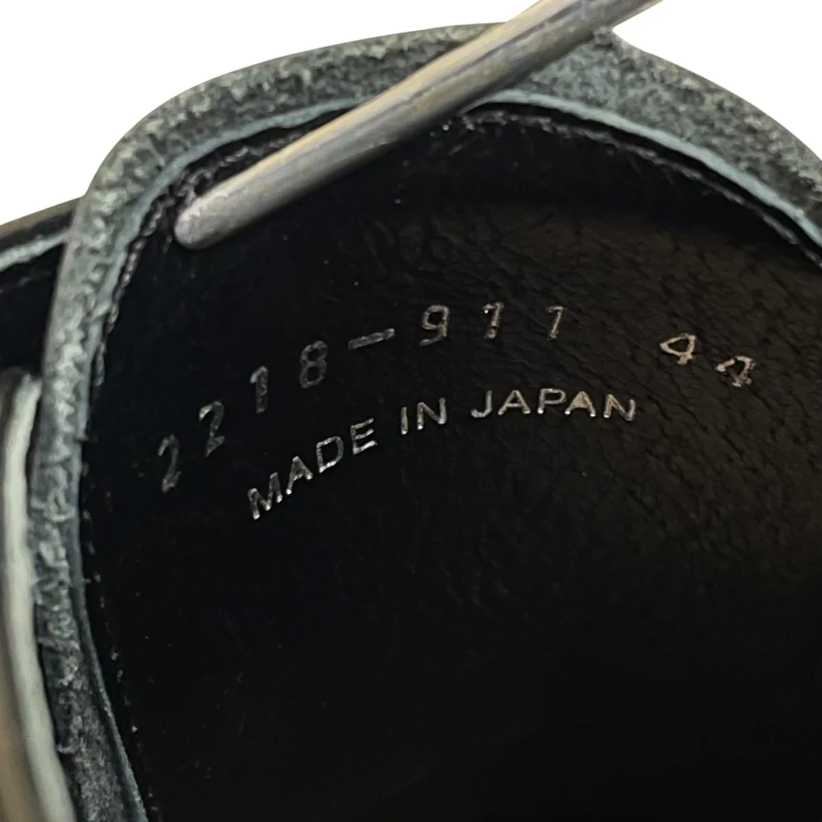 18AWKIP SHOESダブルモンクJストラップシューズ レザーシューズ キップレザー EVAソール2218-911 - Image 6