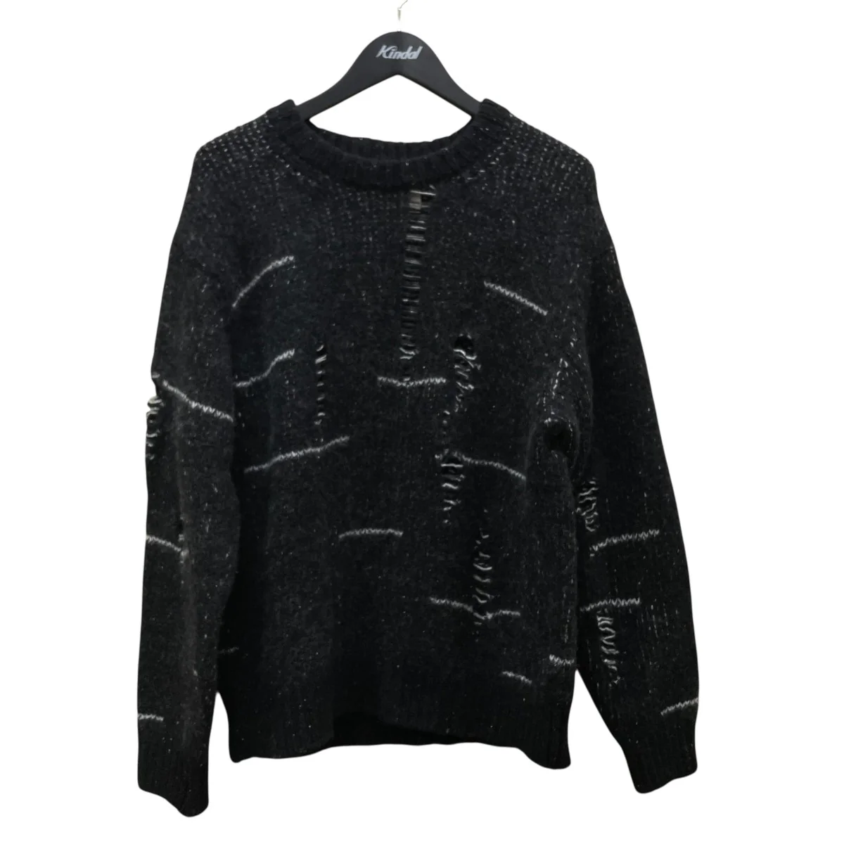 Damaged Crewneck SweaterニットセーターYK25FW01143S