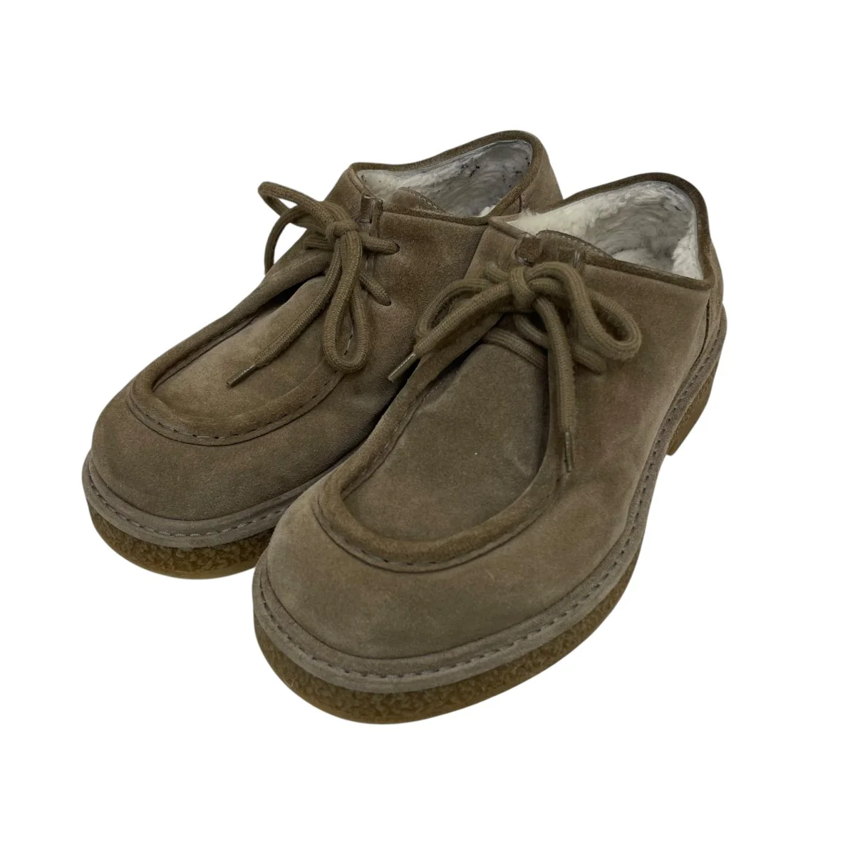 Haddock Lace-up ハドック レースアップレザーシューズ レースアップシューズ クレープ加工806875 V4QN1