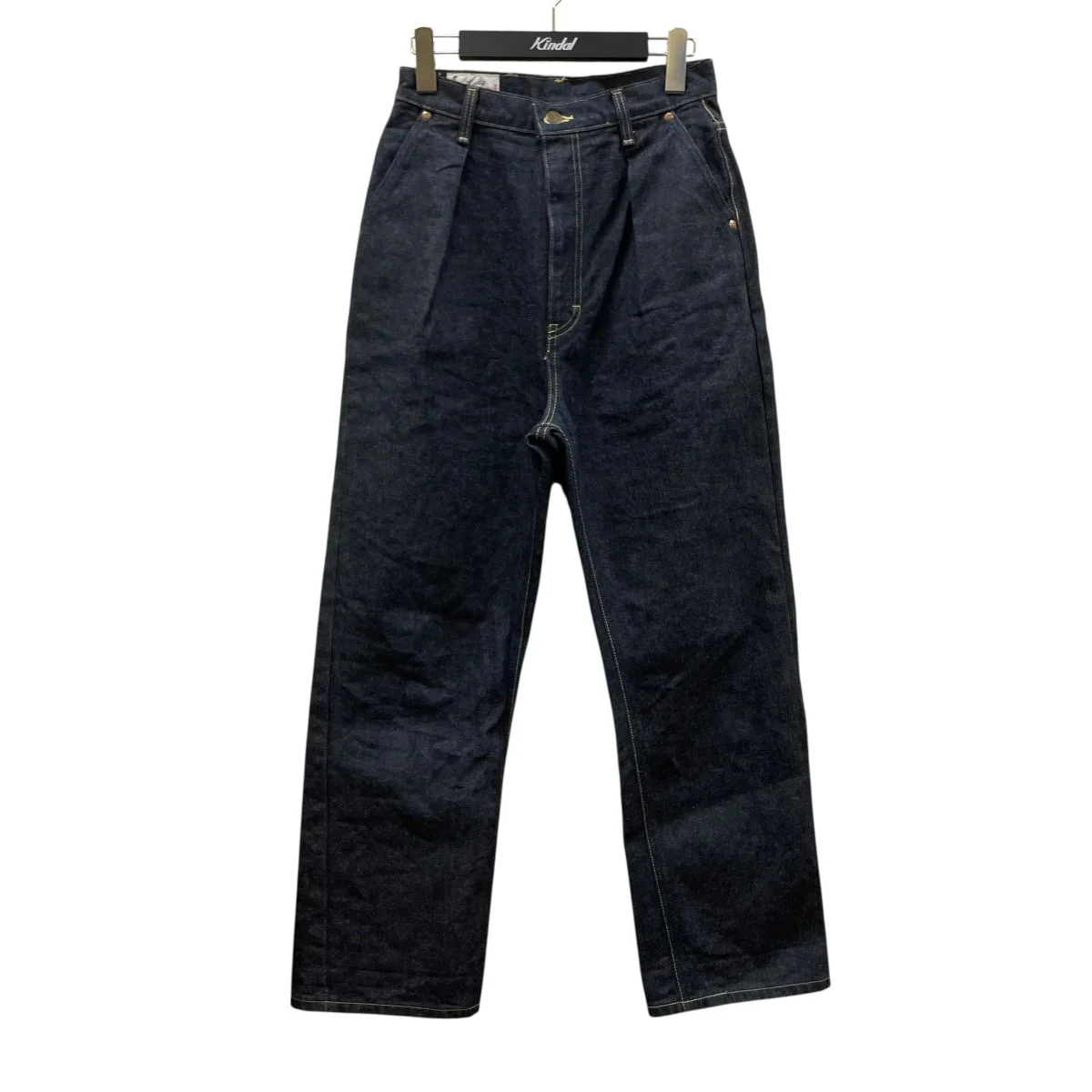 RIDERS タック入りストレートデニムデニムパンツLB9405