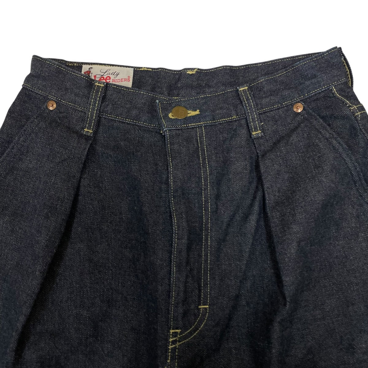 RIDERS タック入りストレートデニムデニムパンツLB9405 - Image 3