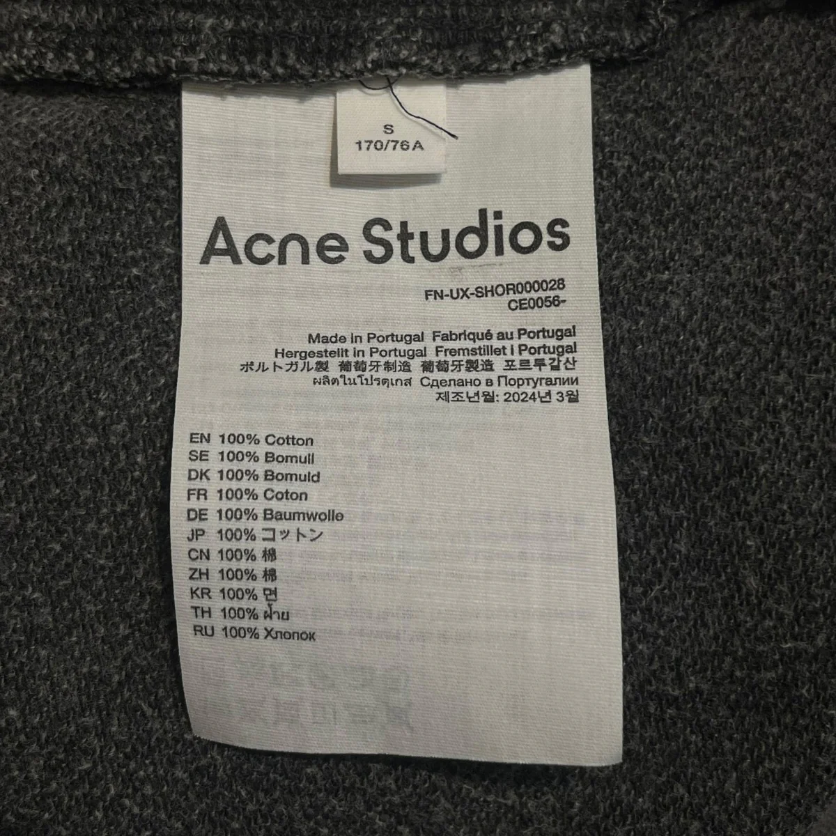 25SS ショートパンツ FN-UX-SHOR000028 - Image 5